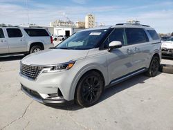 Salvage cars for sale at New Orleans, LA auction: 2024 KIA Carnival SX