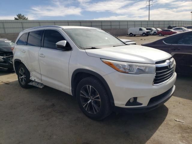 2016 Toyota Highlander XLE