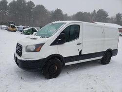 Salvage cars for sale at Mendon, MA auction: 2015 Ford Transit T-150