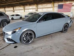 Salvage cars for sale at Phoenix, AZ auction: 2021 Hyundai Elantra N Line