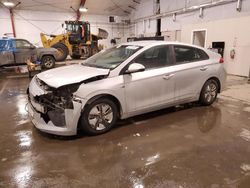 Salvage cars for sale at Center Rutland, VT auction: 2017 Hyundai Ioniq Blue