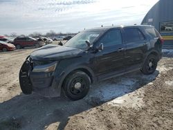 Salvage cars for sale at Wichita, KS auction: 2017 Ford Explorer Police Interceptor