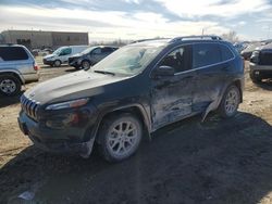 Salvage cars for sale at Kansas City, KS auction: 2018 Jeep Cherokee Latitude Plus