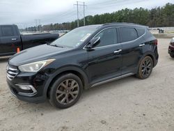 Salvage cars for sale at Greenwell Springs, LA auction: 2017 Hyundai Santa FE Sport