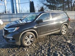 Salvage cars for sale at Windsor, NJ auction: 2017 Honda Pilot EXL