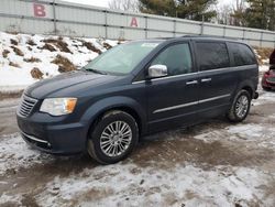 Salvage cars for sale from Copart Davison, MI: 2013 Chrysler Town & Country Touring L