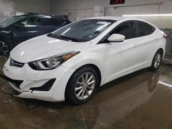 Salvage cars for sale at Elgin, IL auction: 2016 Hyundai Elantra SE