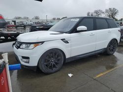 Salvage cars for sale at Sacramento, CA auction: 2016 Land Rover Range Rover Sport HSE