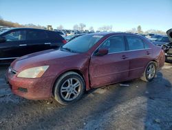 Honda Accord ex salvage cars for sale: 2007 Honda Accord EX