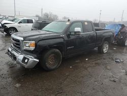 Salvage trucks for sale at Woodhaven, MI auction: 2014 GMC 2020 GMC Sierra K1500 SLE