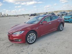 Salvage cars for sale from Copart New Braunfels, TX: 2017 Tesla Model S