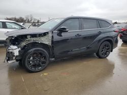 Salvage cars for sale at Wilmer, TX auction: 2024 Toyota Highlander LE