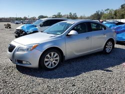 Salvage cars for sale at Riverview, FL auction: 2013 Buick Regal Premium