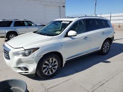 Salvage cars for sale at Farr West, UT auction: 2015 Infiniti QX60