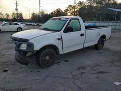 Salvage cars for sale at Savannah, GA auction: 2001 Ford F150