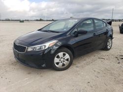 Salvage cars for sale at New Braunfels, TX auction: 2017 KIA Forte LX