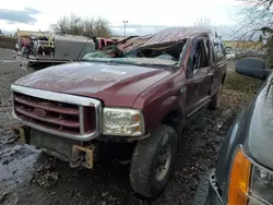 Ford salvage cars for sale: 2000 Ford F350 SRW Super Duty