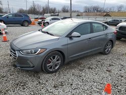 Salvage cars for sale at Columbus, OH auction: 2018 Hyundai Elantra SEL