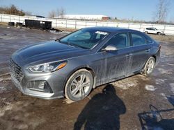 Salvage cars for sale at Columbia Station, OH auction: 2018 Hyundai Sonata Sport