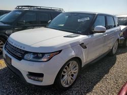 Salvage cars for sale at Houston, TX auction: 2017 Land Rover Range Rover Sport HSE