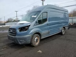 Salvage trucks for sale at New Britain, CT auction: 2020 Ford Transit T-250