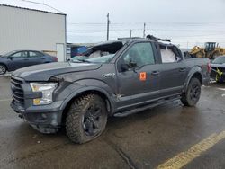 Salvage trucks for sale at Nampa, ID auction: 2015 Ford F150 Supercrew