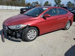 Salvage cars for sale at Hampton, VA auction: 2017 Hyundai Elantra SE