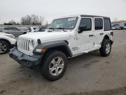 Jeep salvage cars for sale: 2019 Jeep Wrangler Unlimited Sport