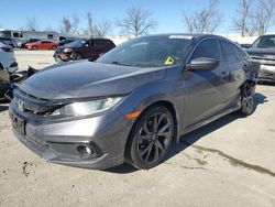 Salvage cars for sale at Bridgeton, MO auction: 2020 Honda Civic Sport