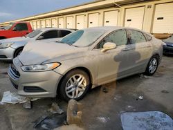 Salvage cars for sale at Louisville, KY auction: 2015 Ford Fusion SE