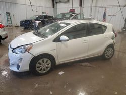 Salvage cars for sale at Franklin, WI auction: 2016 Toyota Prius C