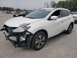 Salvage cars for sale at Dunn, NC auction: 2019 Nissan Murano S