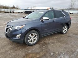 Carros salvage sin ofertas aún a la venta en subasta: 2018 Chevrolet Equinox Premier