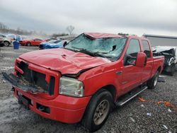 Salvage cars for sale at Hueytown, AL auction: 2006 Ford F250 Super Duty