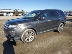 Ford salvage cars for sale: 2018 Ford Explorer Limited