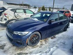 Salvage cars for sale from Copart Elmsdale, NS: 2019 BMW 330XI