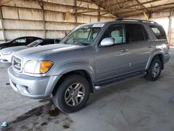 Salvage SUVs for sale at auction: 2003 Toyota Sequoia SR5