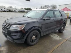 Salvage cars for sale at Sacramento, CA auction: 2018 Ford Explorer Police Interceptor