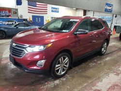 Salvage cars for sale at Angola, NY auction: 2019 Chevrolet Equinox Premier