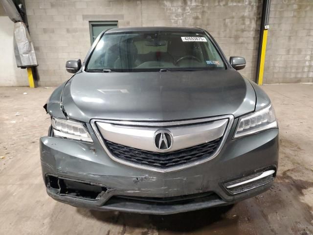 2015 Acura MDX Technology