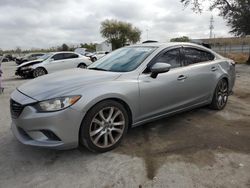 Mazda salvage cars for sale: 2015 Mazda 6 Touring