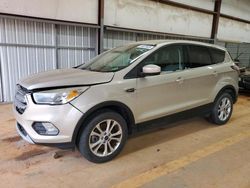 Salvage cars for sale at Mocksville, NC auction: 2017 Ford Escape SE