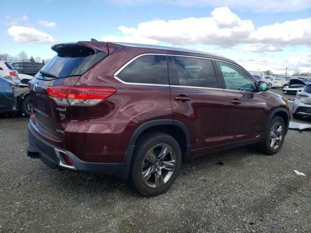 2019 Toyota Highlander Hybrid Limited