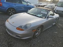 Salvage cars for sale at Portland, OR auction: 2000 Porsche Boxster