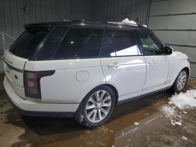 2016 Land Rover Range Rover HSE