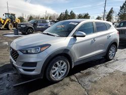 Salvage cars for sale at Denver, CO auction: 2020 Hyundai Tucson SE