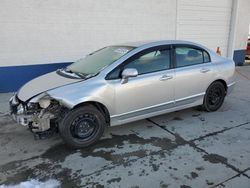 Salvage cars for sale at auction: 2010 Honda Civic LX