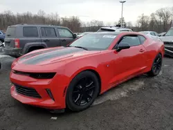 Salvage cars for sale at East Granby, CT auction: 2017 Chevrolet Camaro LT