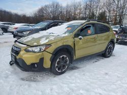 Salvage cars for sale at North Billerica, MA auction: 2021 Subaru Crosstrek Premium