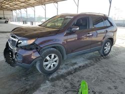 Salvage cars for sale at Cartersville, GA auction: 2013 KIA Sorento LX